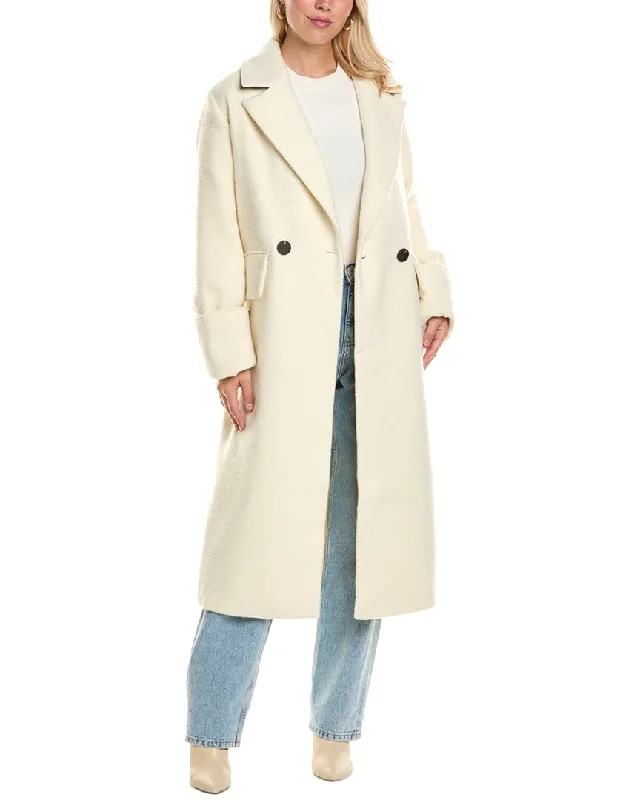 NVLT Retro Herringbone Oversize Coat