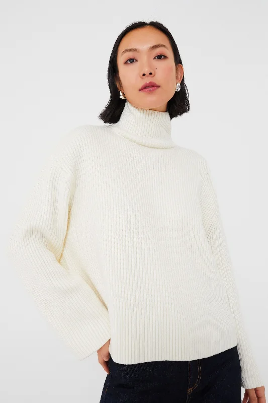 Winter White Knit Helen SweaterLimited Edition Knit Tops