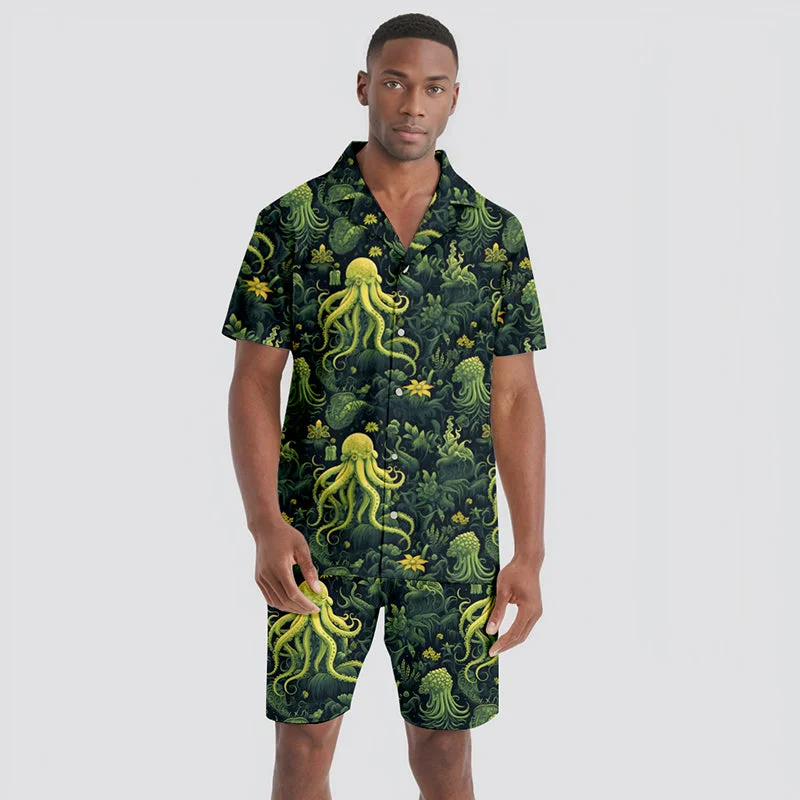 Cthulhu Shirt & Short Set