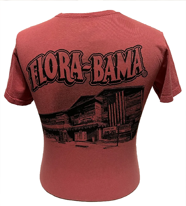 Flora-Bama New Building Tees W/ Pocket