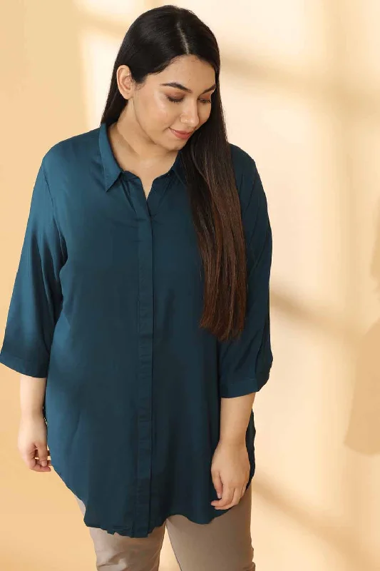 Reflecting Pond Round Hemline Shirt