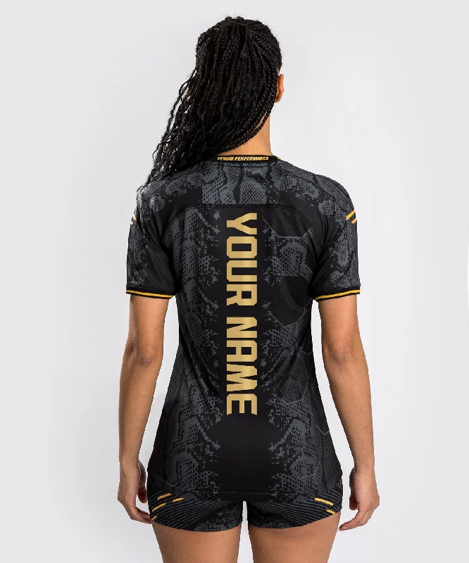 UFC Adrenaline by Venum Personalized Authentic Fight Night Women's Walkout Jersey - Champion