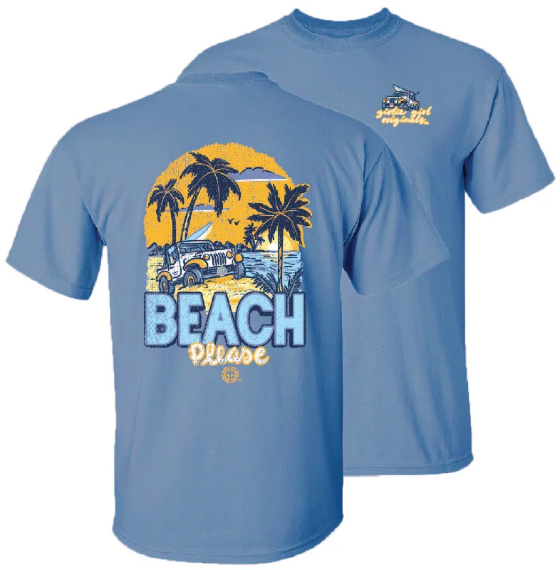 2575 Beach Please SS-Stone Blue