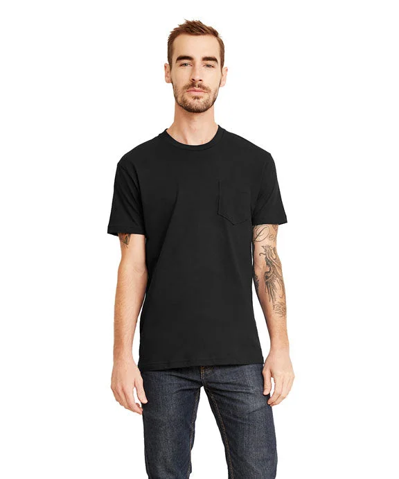 3605 - Next Level Unisex Pocket Crew Neck T-Shirt