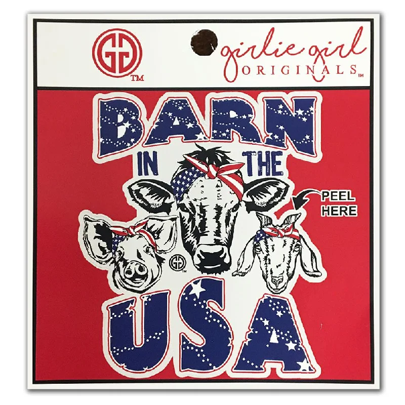 Decal/Sticker Barn USA 1914