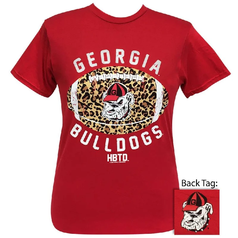 Georgia Leopard Football Red SS