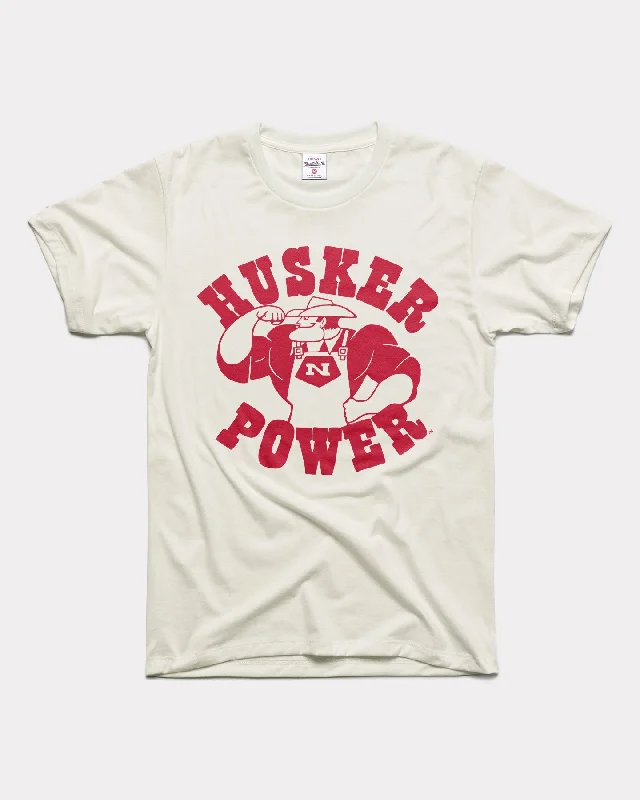 Husker Power Nebraska White T-Shirt