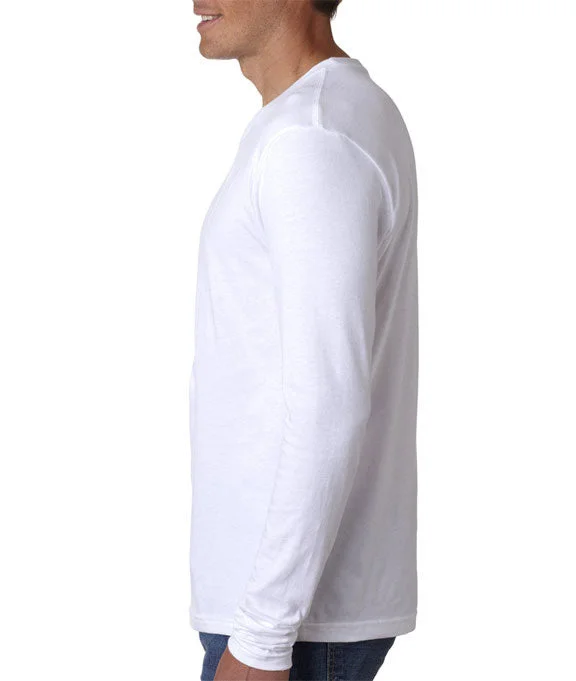 N3601 - Next Level Mens Premium Fitted Long Sleeve Crew Neck T-Shirt