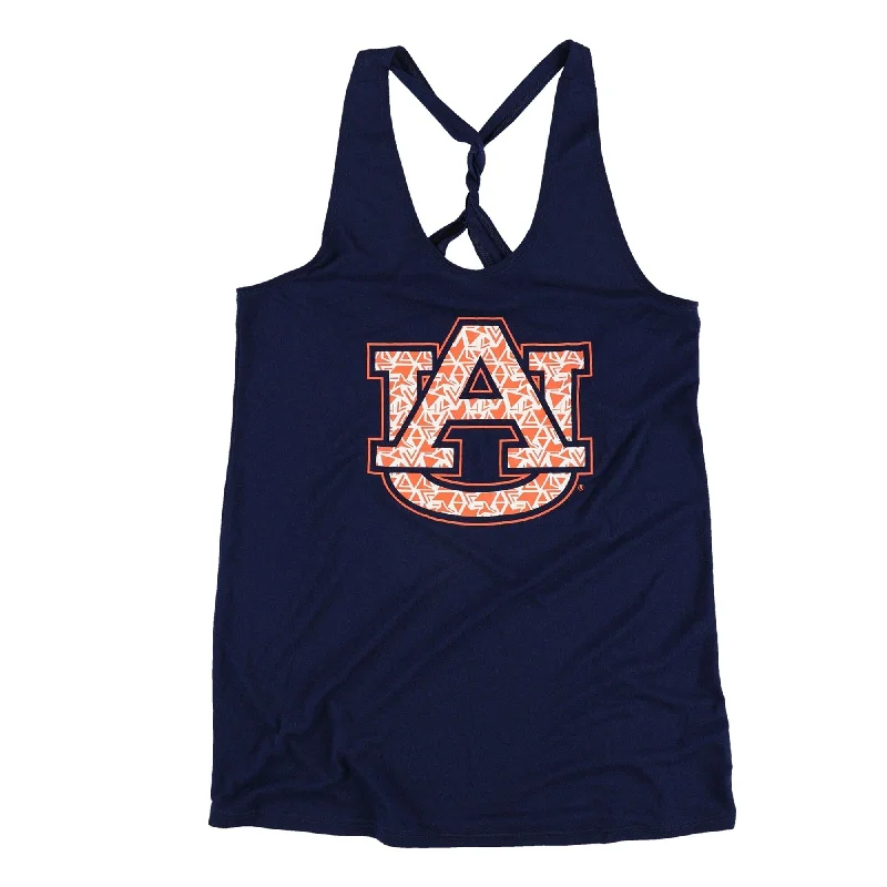 G-III Sports Womens Auburn University Tank Top, Blue, Small