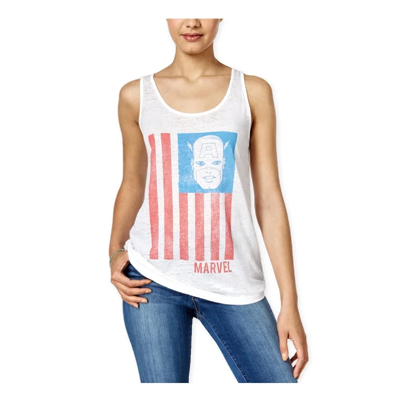 Marvel Comics Womens Captain America Tank Top