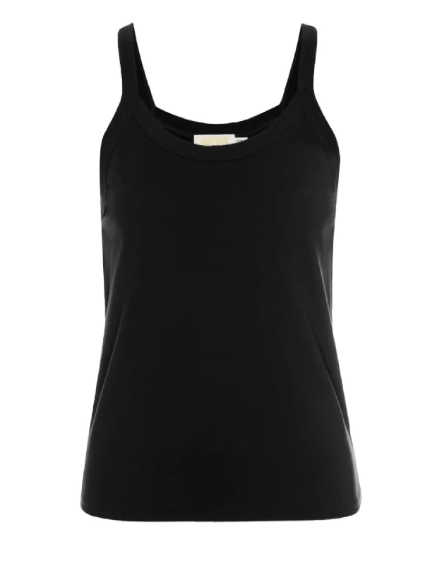 Rebecca Strappy Tank In Black