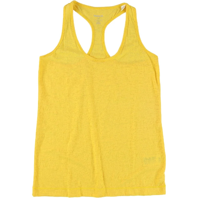 Reebok Womens Textured Racerback Tank Top