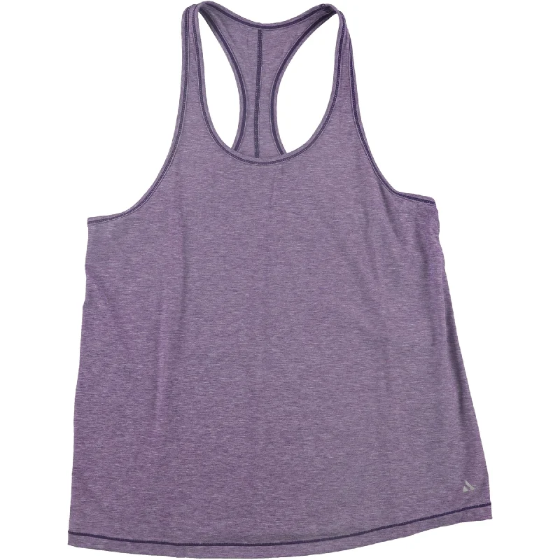 Solfire Womens Jessica Heathered Racerback Tank Top