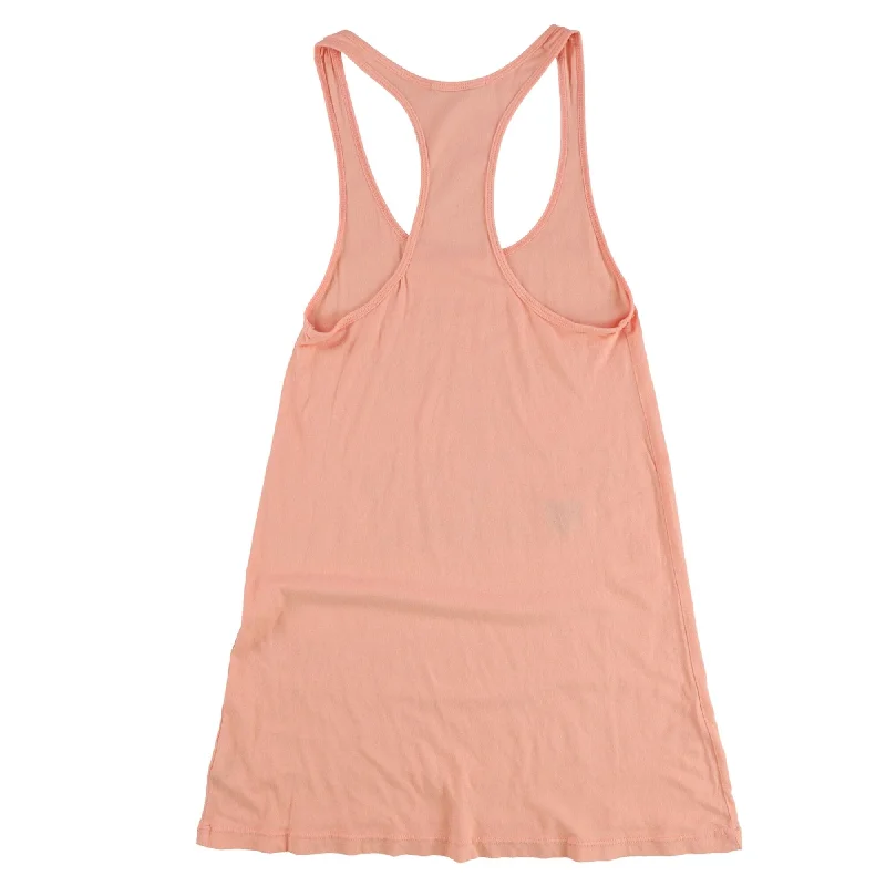 TRULY MADLY DEEPLY Womens Let's Stimulate Racerback Tank Top, Pink, X-Small