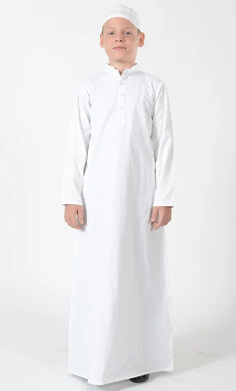 Boys Basic Cotton Thobe