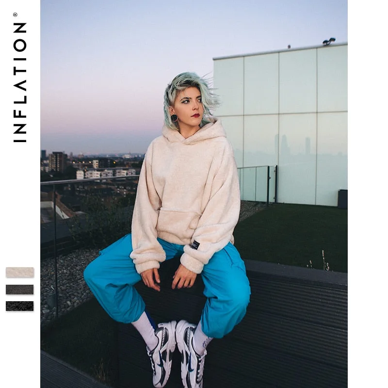 INFLATION Hip Hop Winter Hoodie