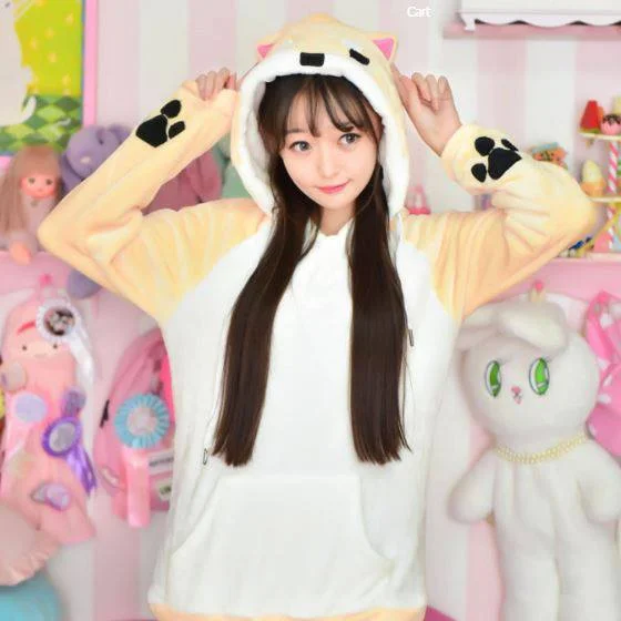 Kawaii Shiba Inu Hoodie Sweater