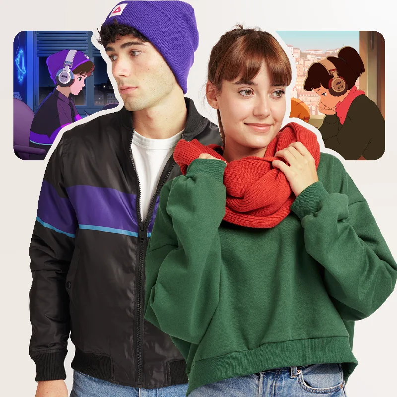 Lofi Boy & Lofi Girl Costume Set