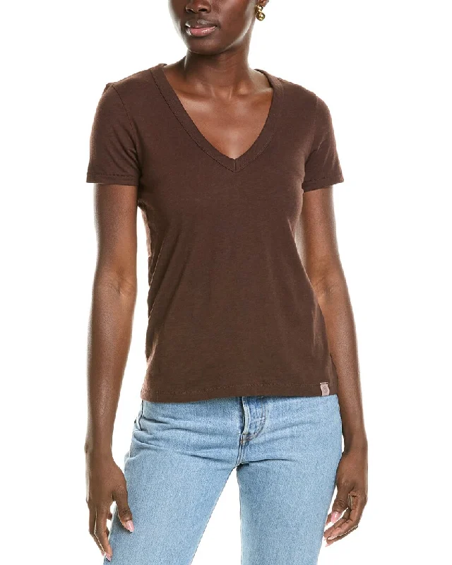 rag & bone The Slub V-Neck Top