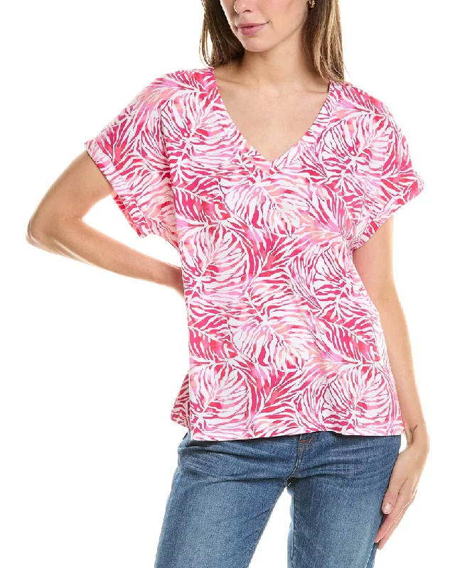 Tommy Bahama Kauai Monstera Mirage V-Neck T-Shirt