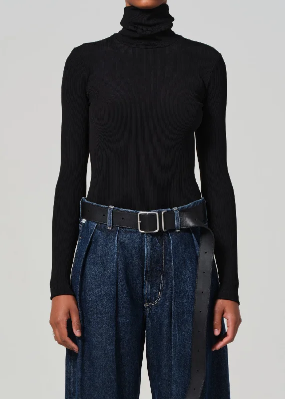 Caradene Turtleneck in Black