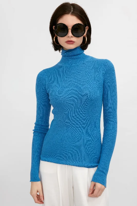 Imogen Turtleneck Top in Provence